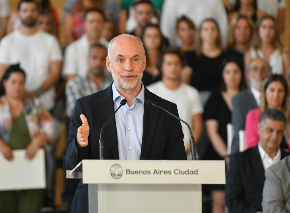 Horacio Rodríguez Larreta, Jefe de la Ciudad. Foto: NA