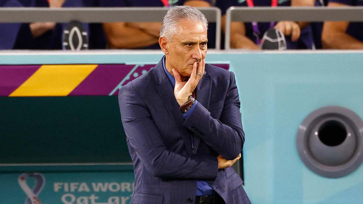 Tite, técnico brasileño. Foto: REUTERS