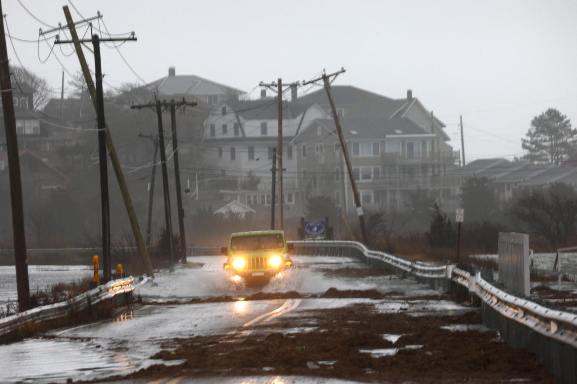 Tormenta Elliot 3; Estados Unidos. Foto: Reuters.