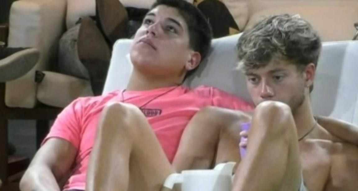 Thiago y Nacho de Gran Hermano. Foto: NA.