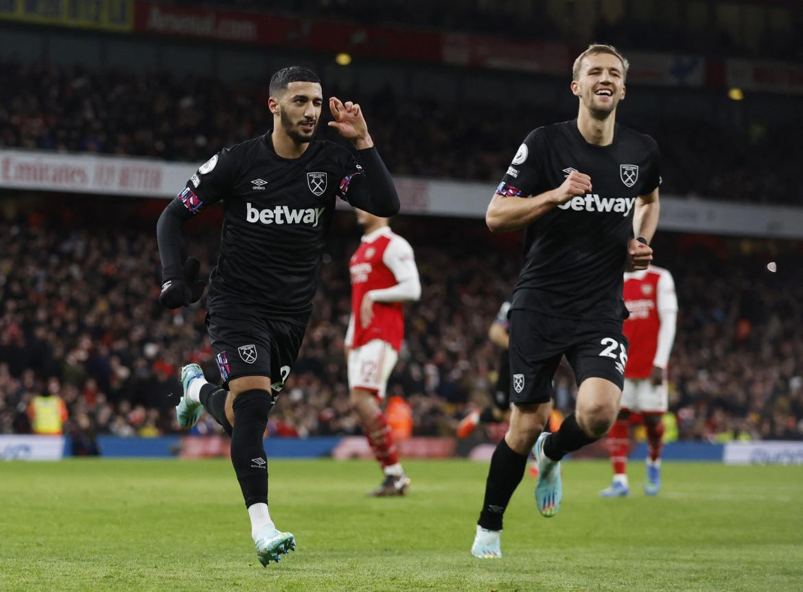 Arsenal-West Ham 2; Premier League. Foto: Reuters.