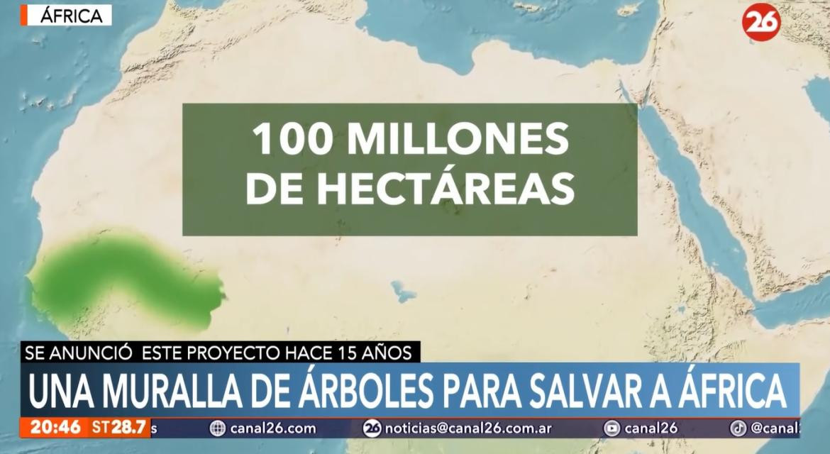 Gran Muralla Verde en África - Canal 26