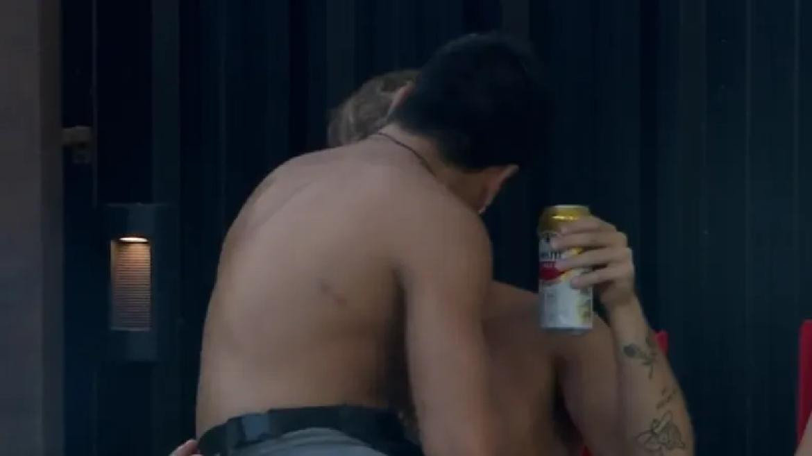 Nacho y Thiago Gran Hermano. Foto: captura de video