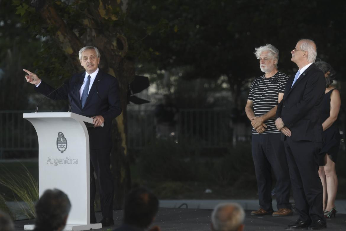 Alberto Fernández habló de Malvinas_Télam 