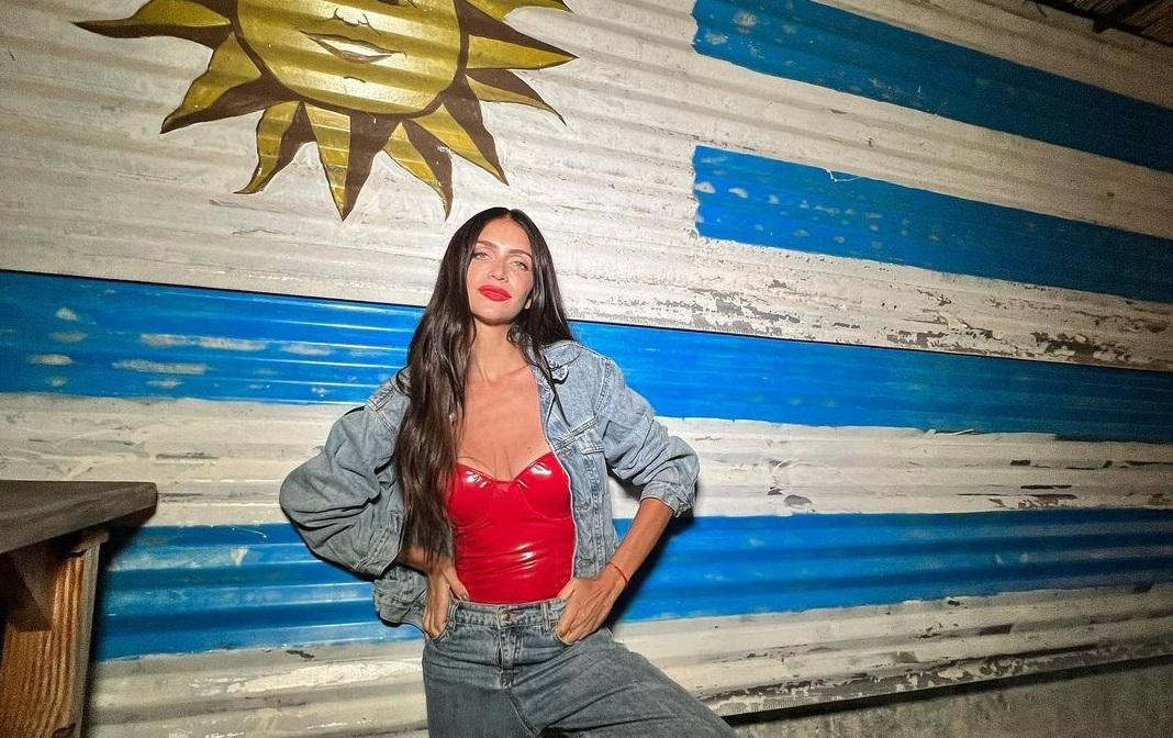 Zaira Nara en Uruguay. Foto: Instagram @zaira.nara.