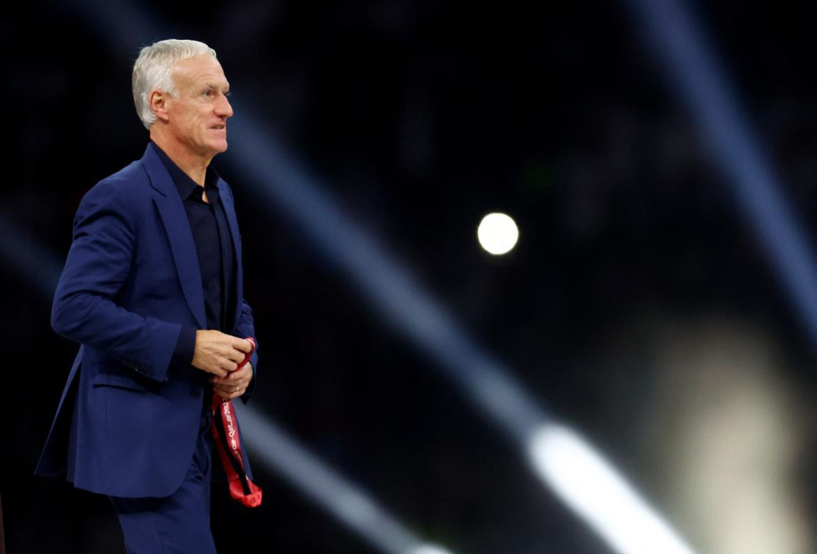 Didier Deschamps, técnico francés. Foto: REUTERS