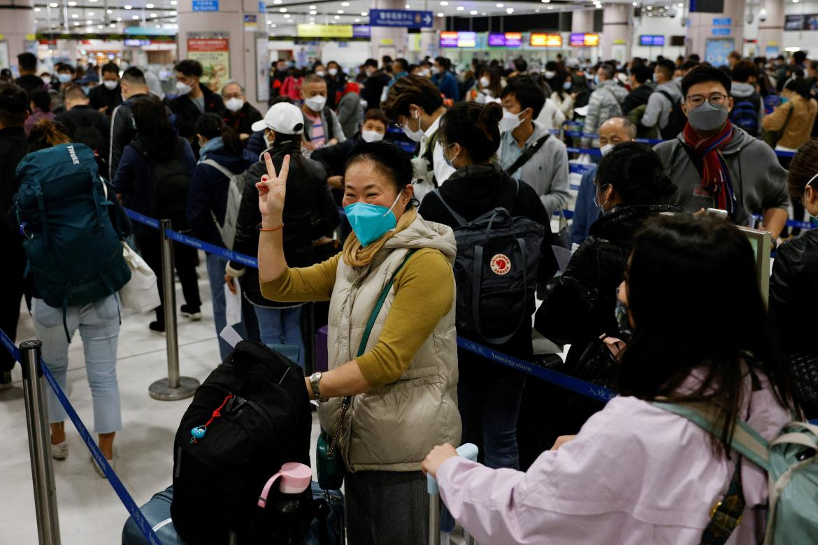 apertura fronteras China: Foto Reuters