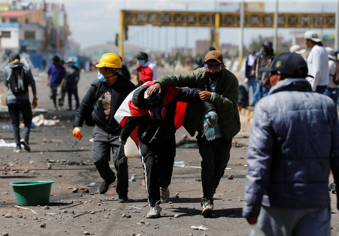 Las protestas en Perú_Reuters