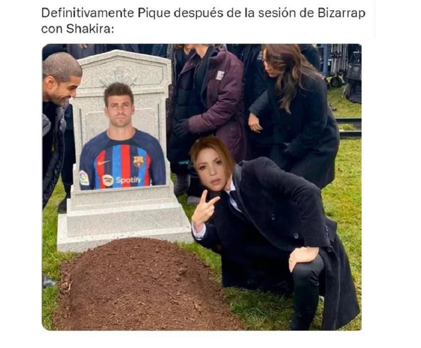 Los mejores memes tras la Music Session de Shakira y Bizarrap	