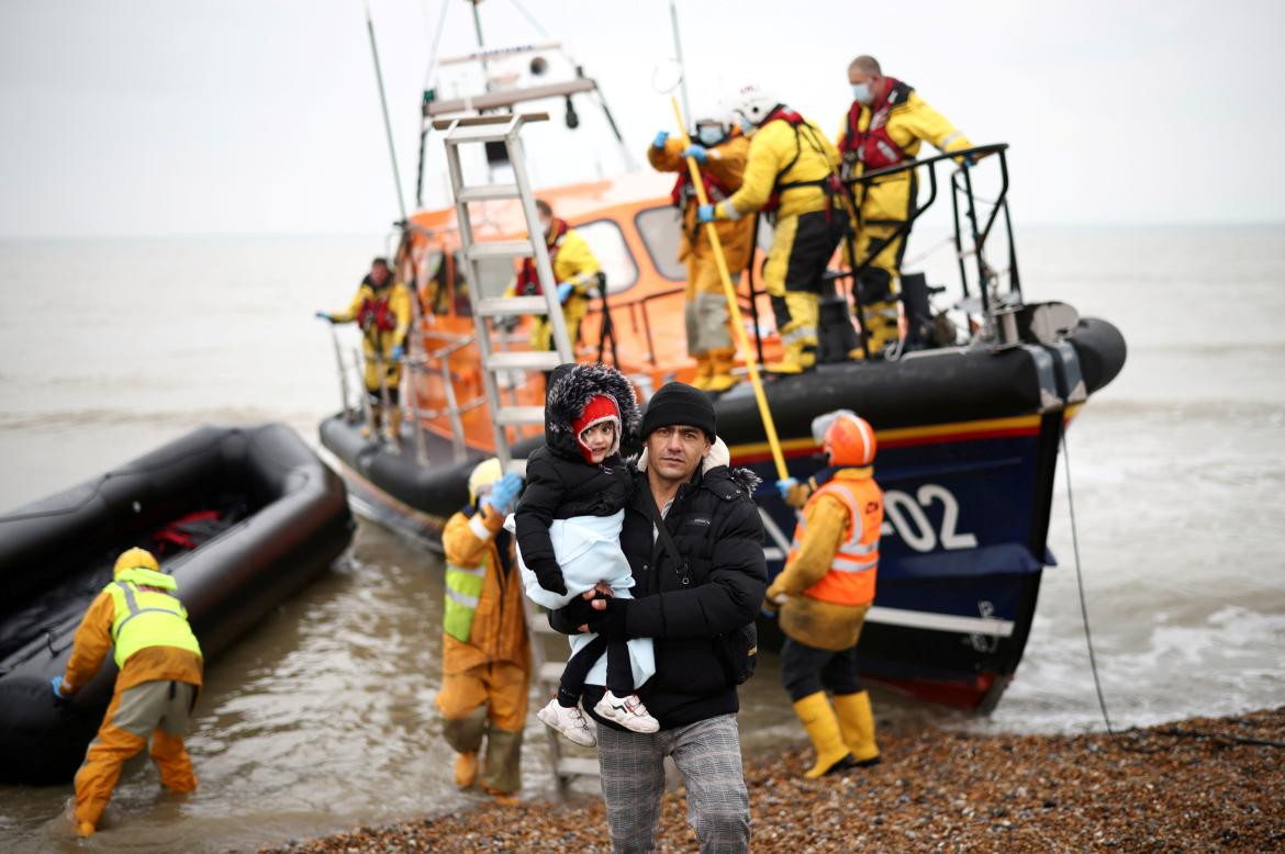 Inmigración en la Unión Europea. Foto: REUTERS