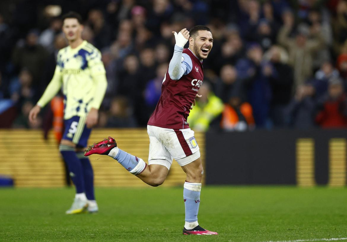 Aston Villa vs Leeds, Premier League. Foto: REUTERS