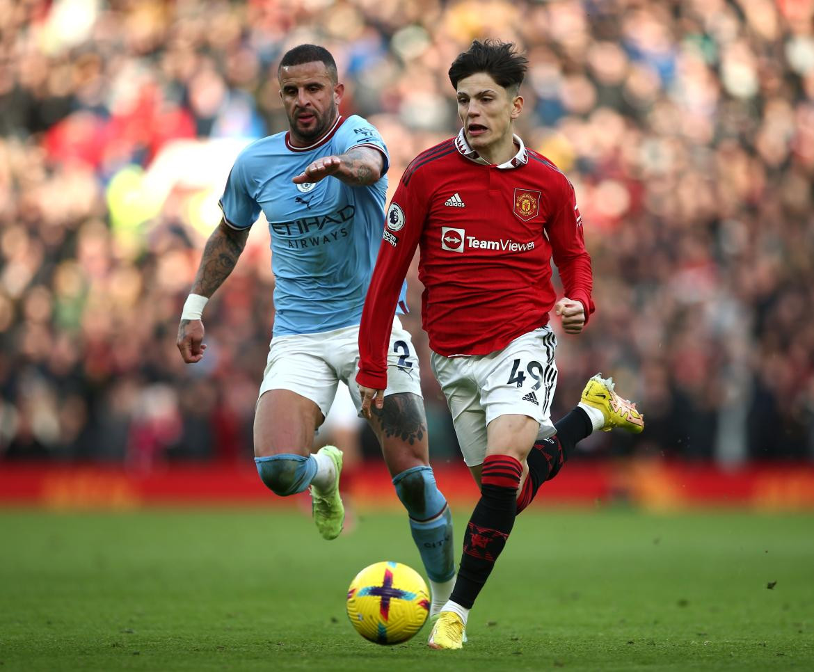 Premier League, Manchester United vs. Manchester City. Foto: EFE.