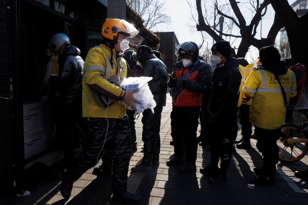 Coronavirus en China. Foto: REUTERS