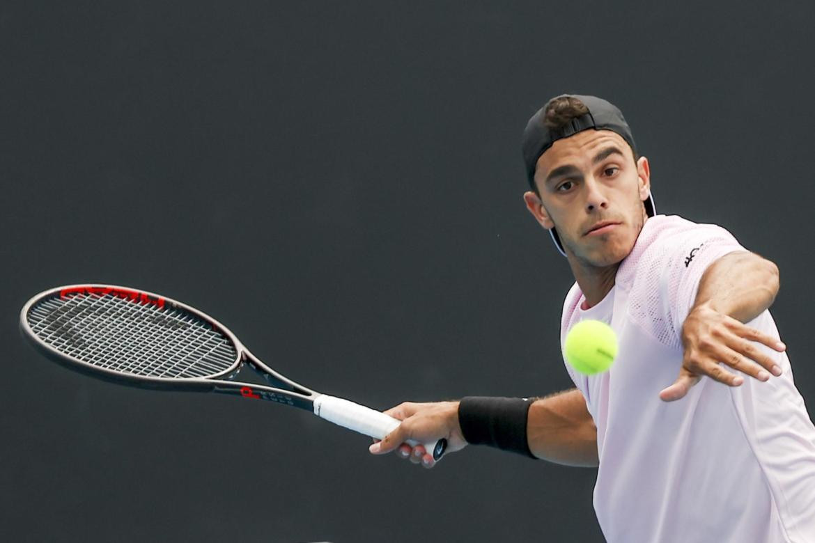 Francisco Cerúndolo, Abierto de Australia. Foto: EFE