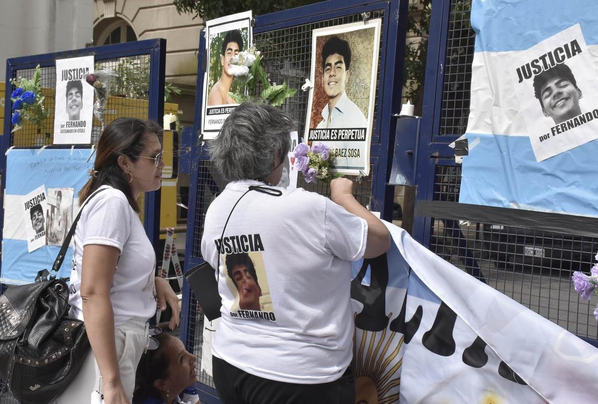 Juicio por el crimen de Fernando Báez Sosa. Foto: NA.