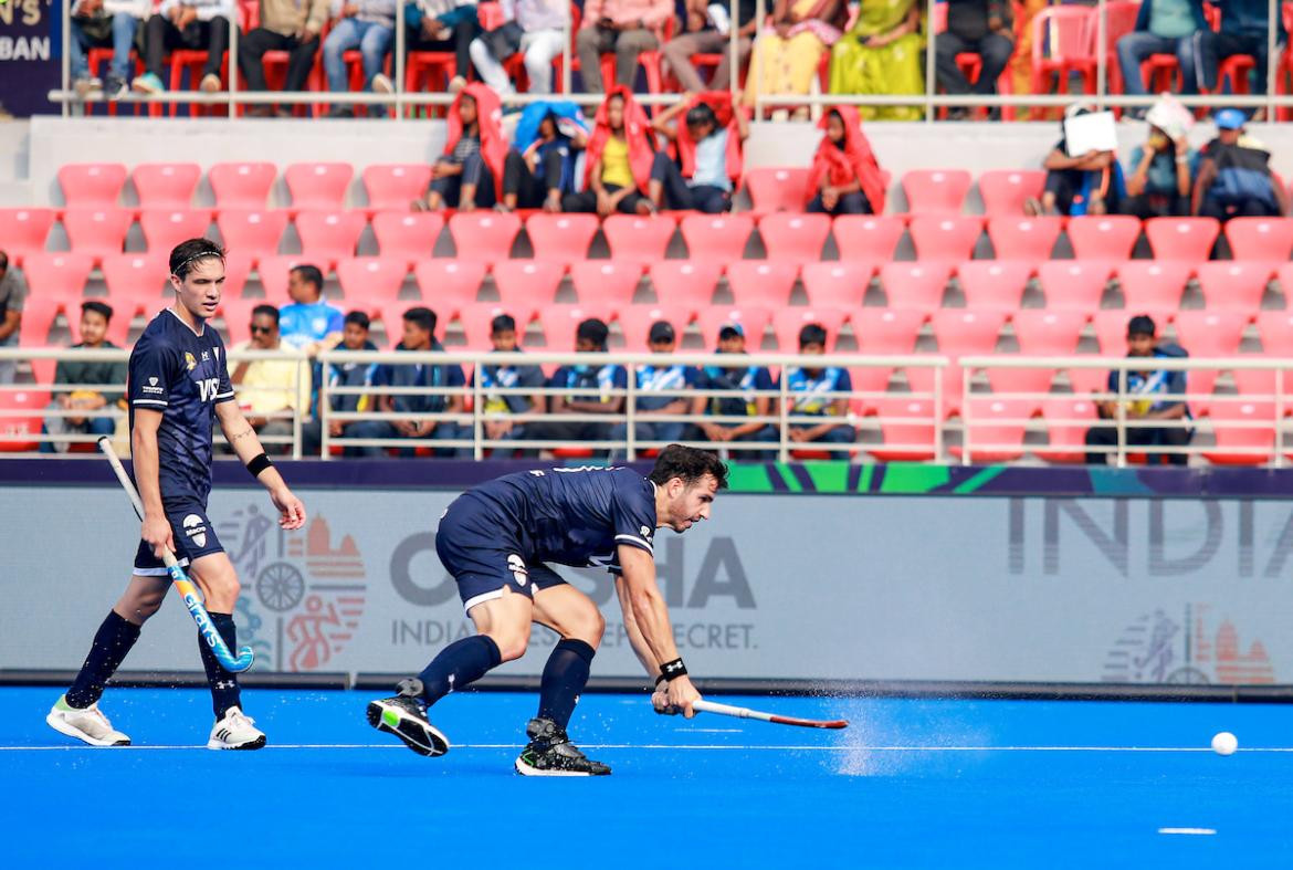 Los Leones en el Mundial de Hockey sobre Césped 2023. Foto: @ArgFieldHockey.