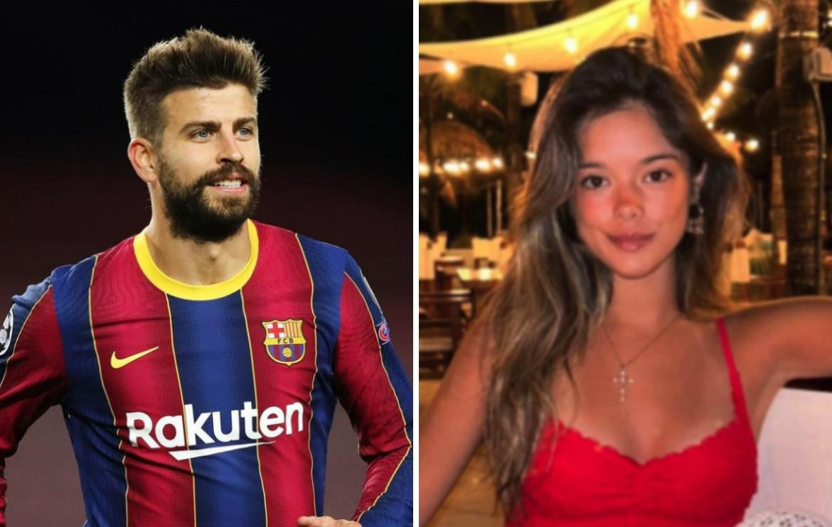 Gerard Piqué y Julia Puig. Foto: Instagram @3geradpique @juliapuiggali.