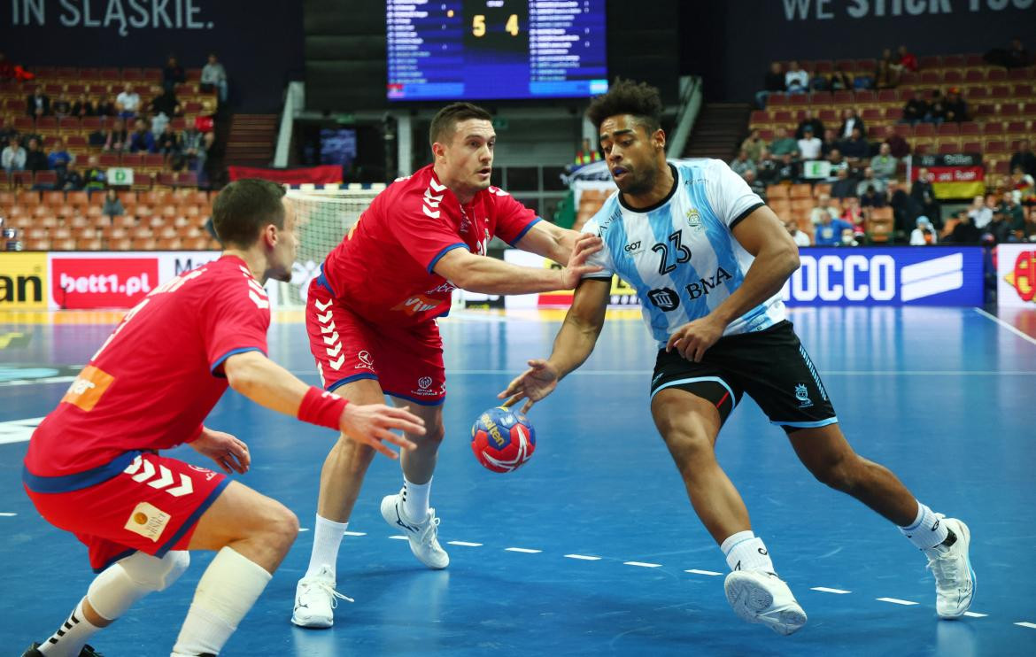 Mundial de Handball 2023, Argentina vs. Serbia. Foto: REUTERS