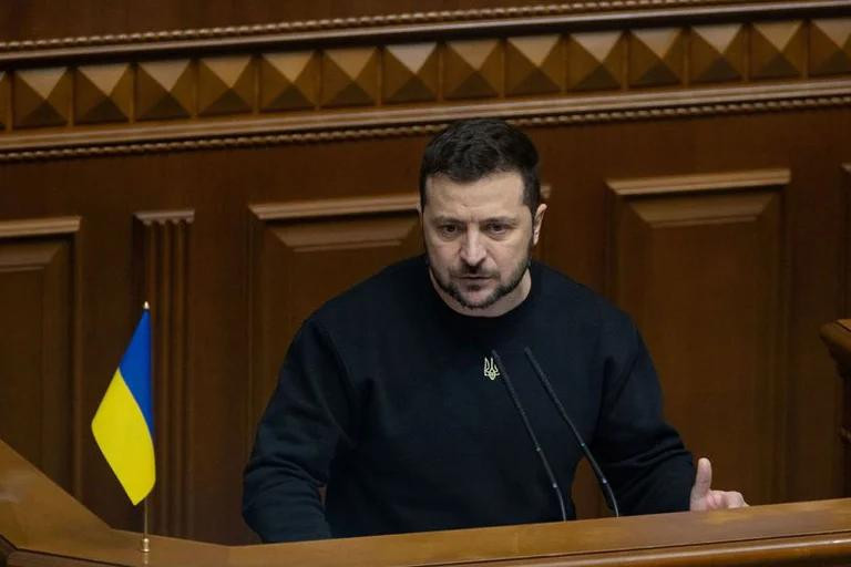 Volodímir Zelenski, presidente de Ucrania. Foto: REUTERS