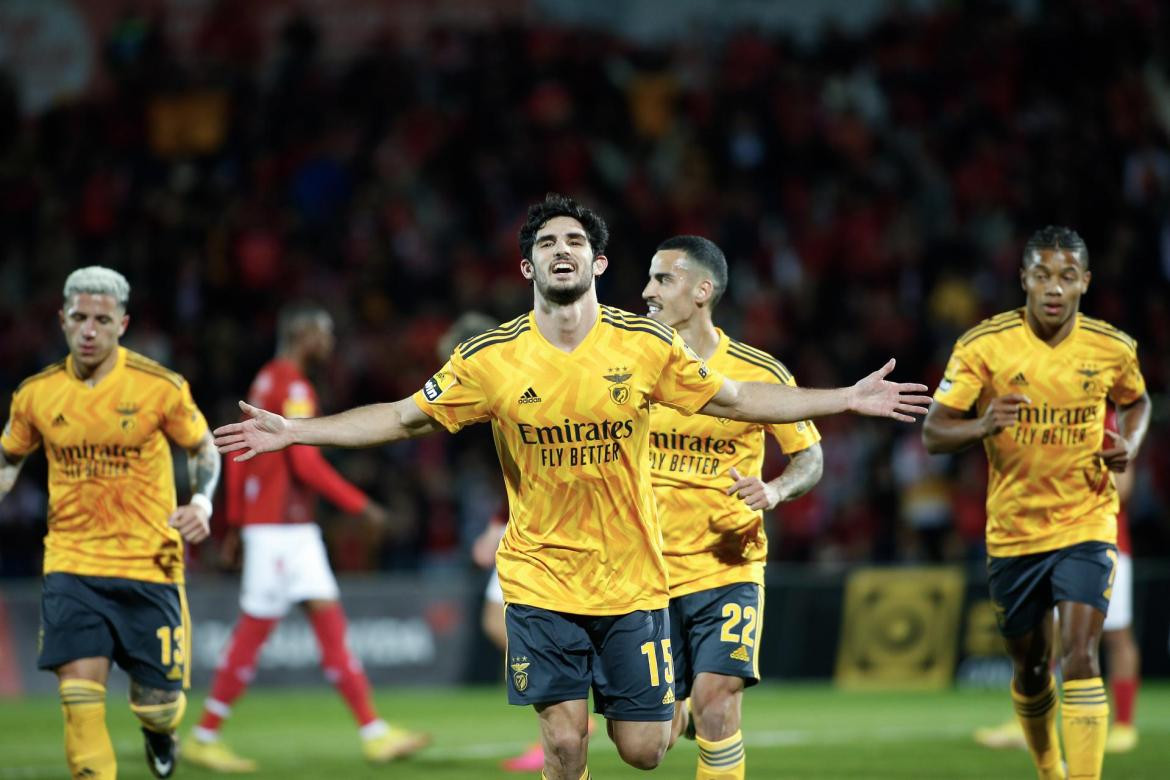 Enzo Fernández, Benfica. Foto: REUTERS