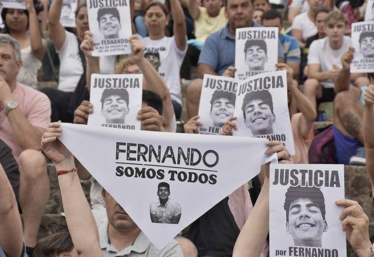 Caso Fernando Báez Sosa. Foto: NA.