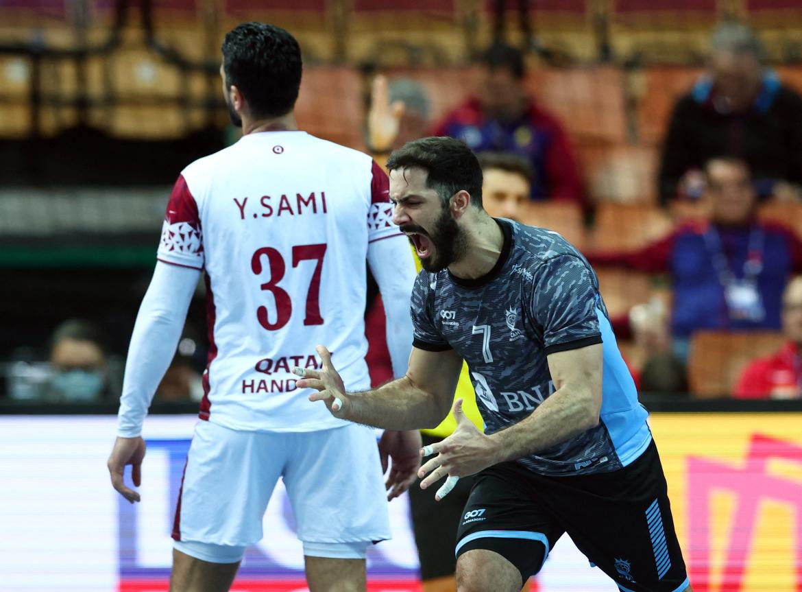 Ignacio Pizarro; Mundial de Handball 2023. Foto: Reuters.