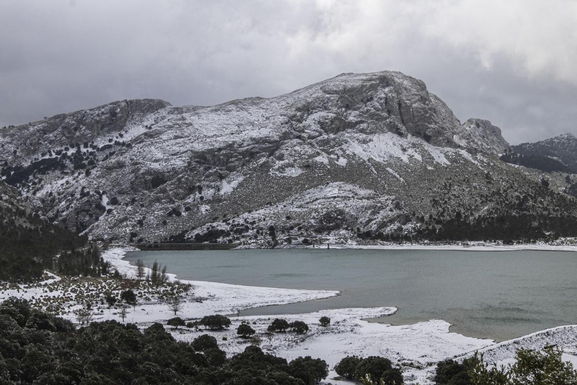 España bajo hielo. Foto: EFE.