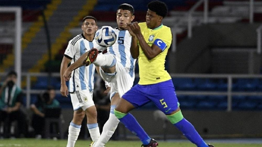 Argentina vs. Brasil, Sudamericano Sub20. Foto: NA.