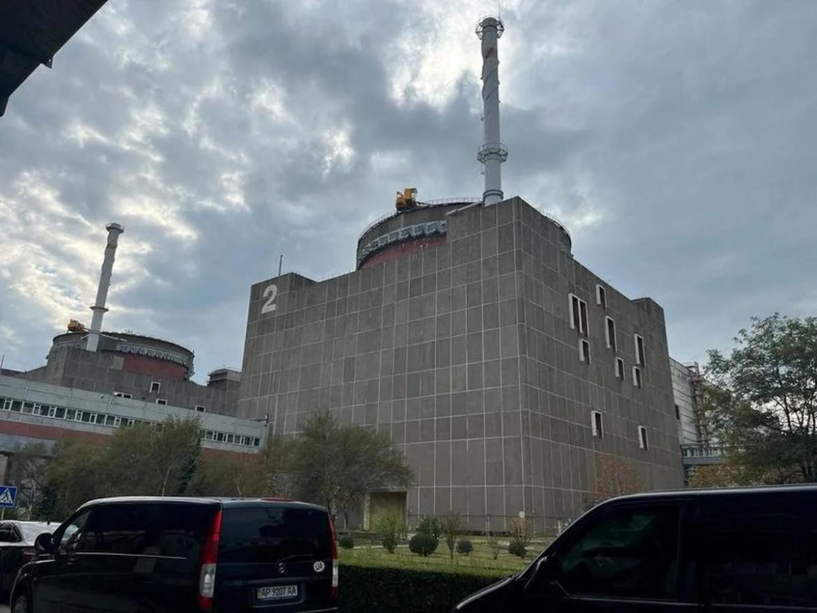 Zaporiyia, central nuclear. Foto: REUTERS