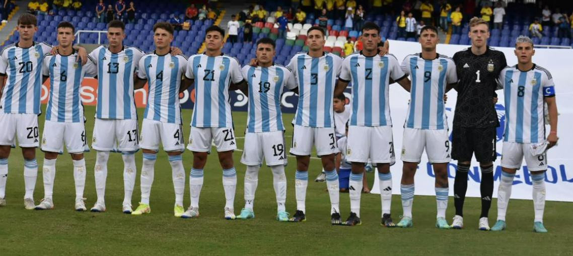 Seleccionado argentino sub 20. Foto: Télam.