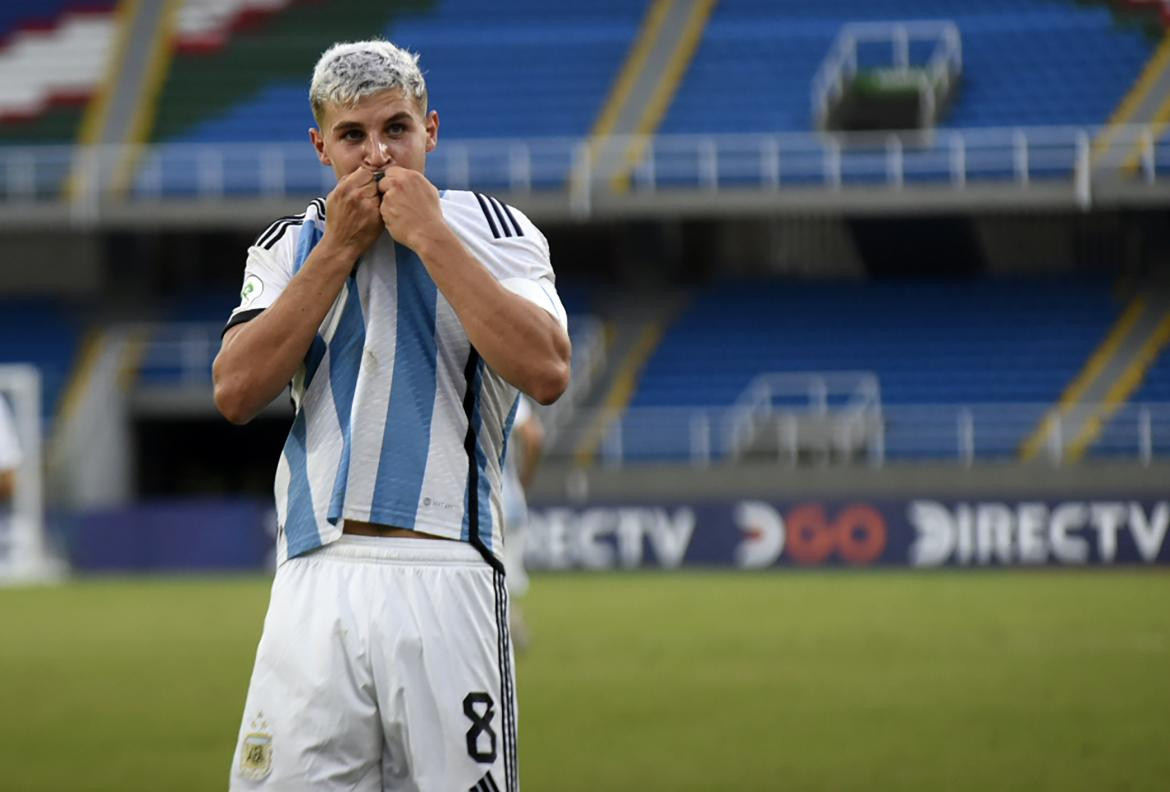 Sudamericano Sub 20, Argentina vs. Perú. Foto: @Argentina.