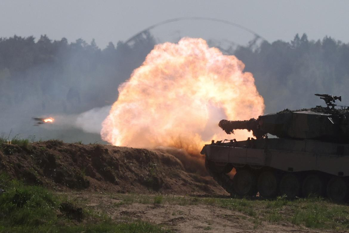 Tanques ucranianos. Foto: REUTERS