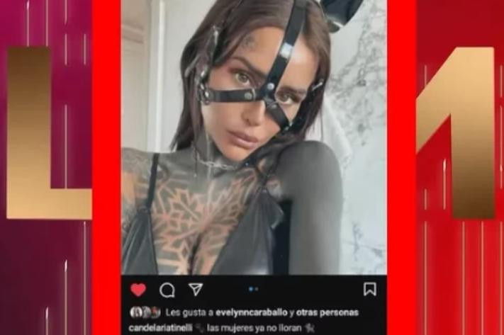 Publicación de Cande Tinelli en Instagram. Foto: NA