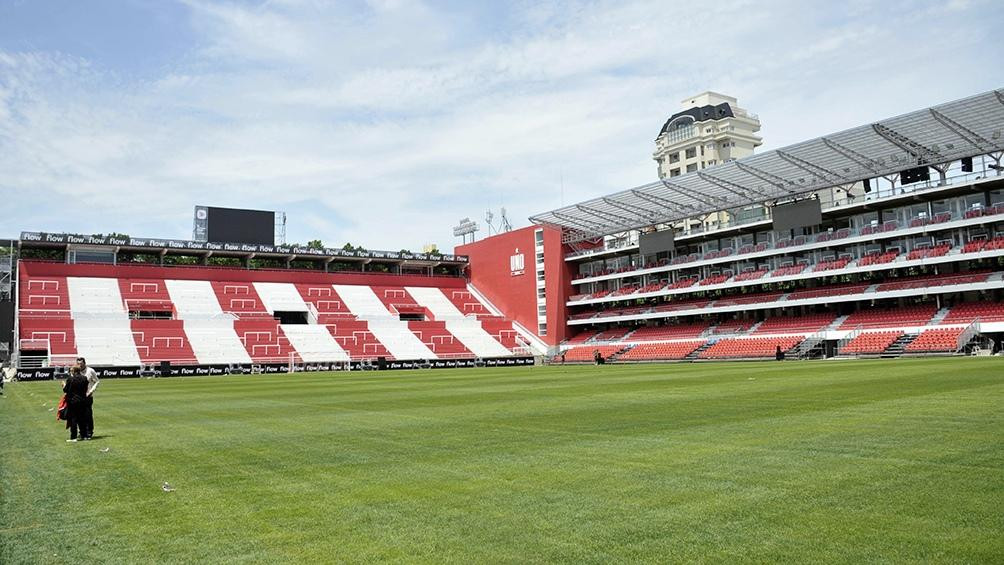 Cancha de Estudiantes. Foto: Télam