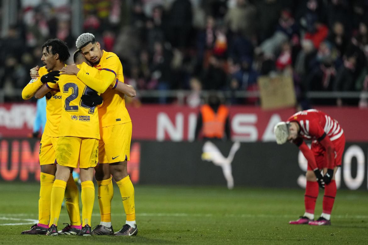 Barcelona vs Girona, fútbol español. Foto: EFE