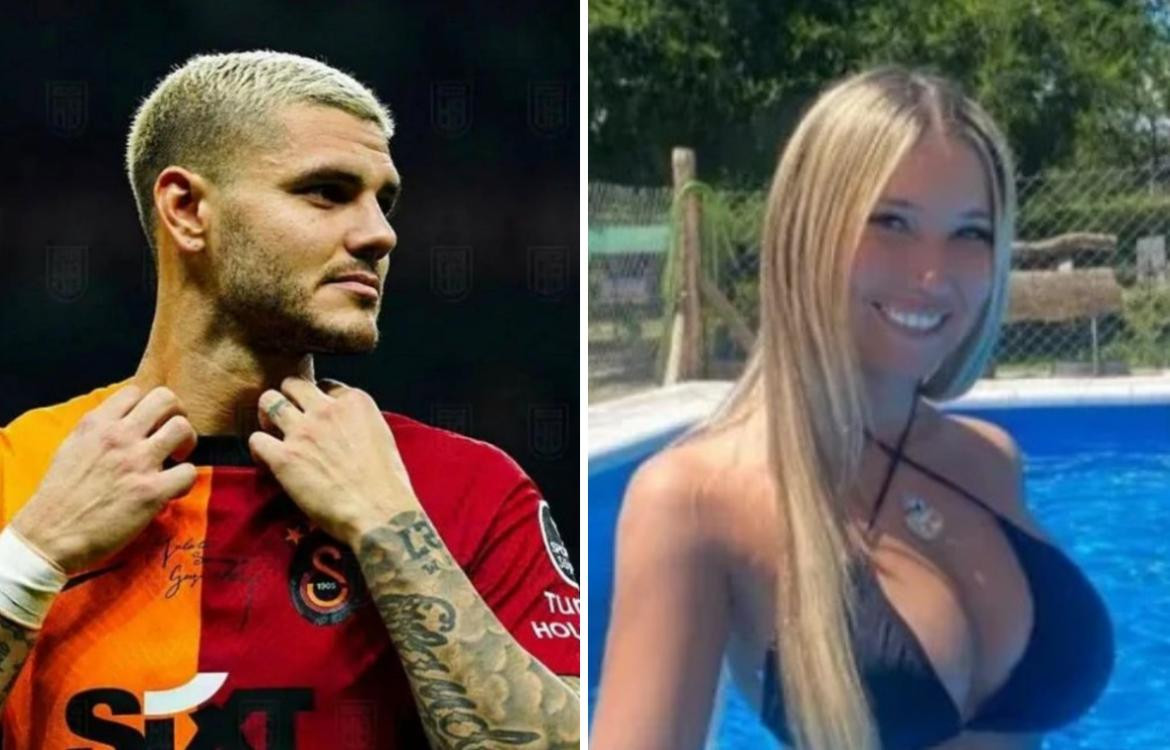 Mauro Icardi y Rocío Galera. Foto: Instagram @mauroicardi - @rooggaleraa.