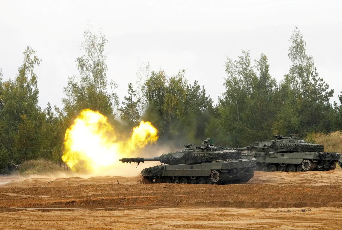 Leopard 2. Foto: Reuters