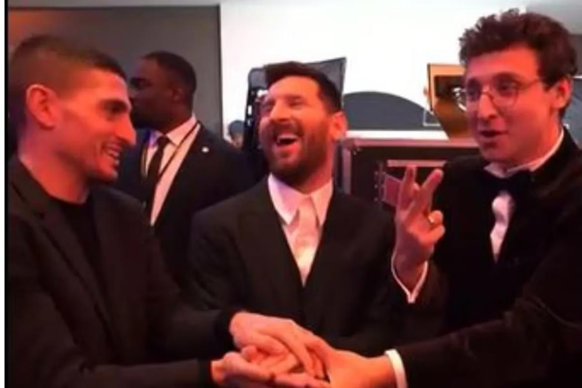 Messi video viral. Foto: captura de pantalla