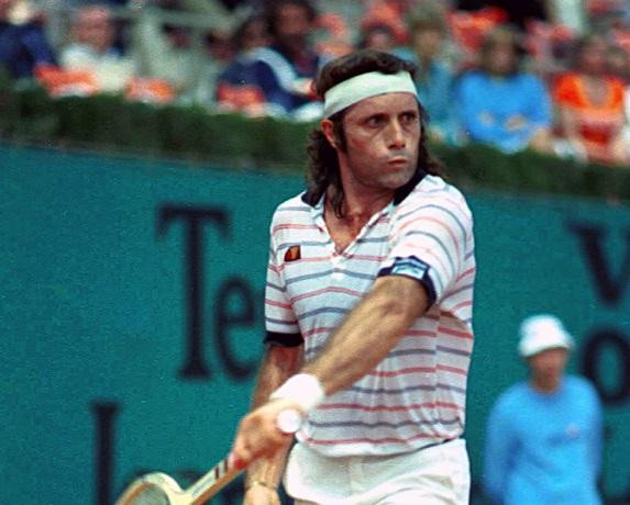 Guillermo Vilas. Foto: NA.