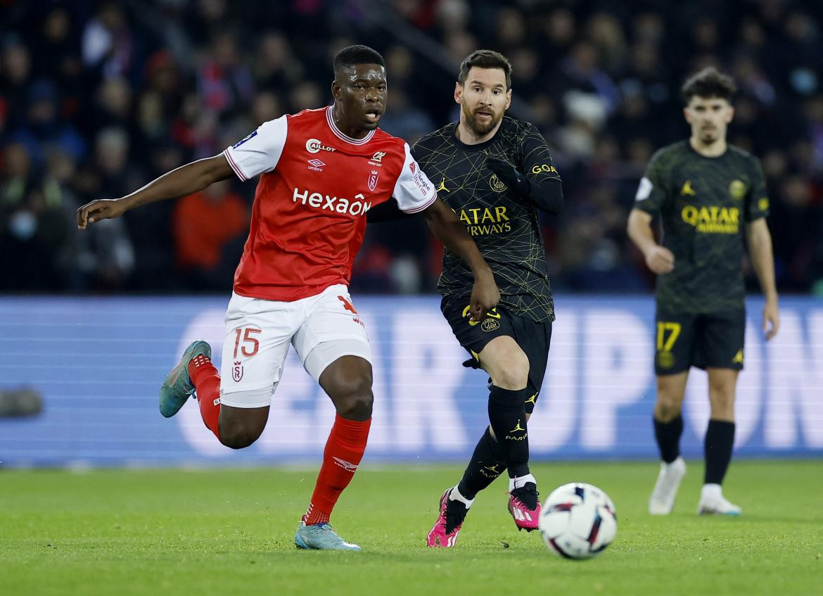 Lionel Messi; PSG vs. Stade de Reims. Foto: Reuters.