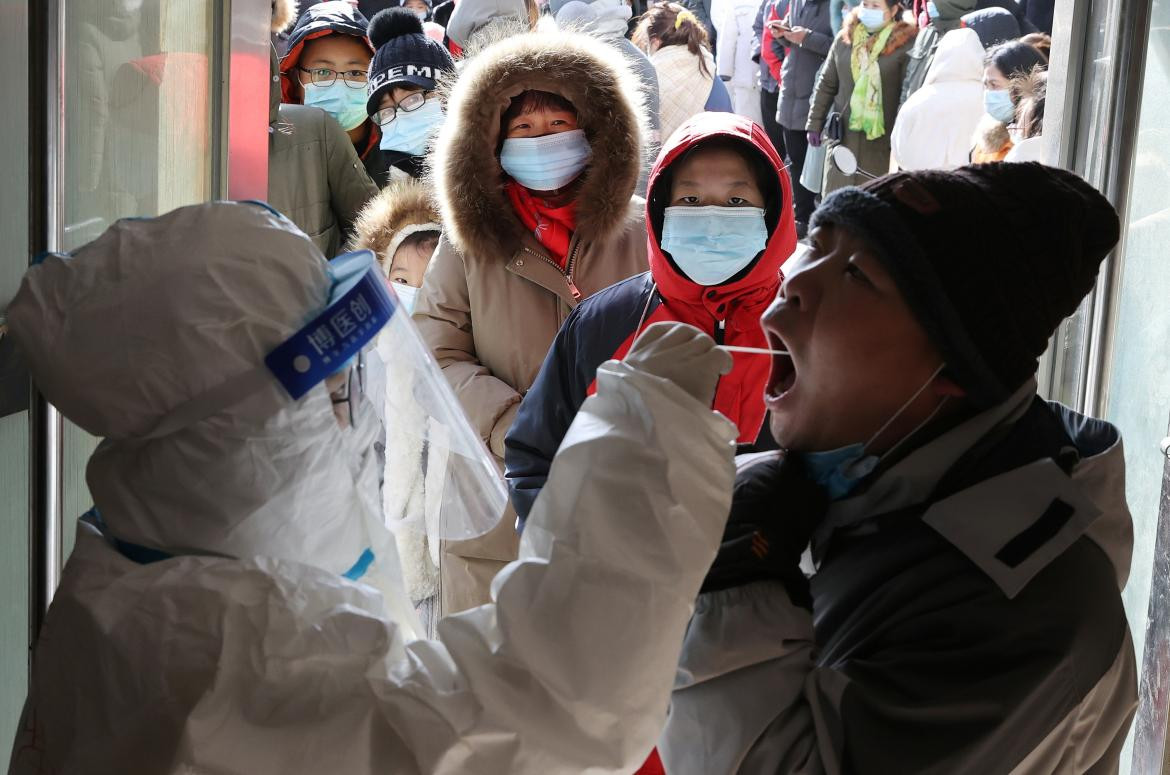 Coronavirus en China. Foto: REUTERS