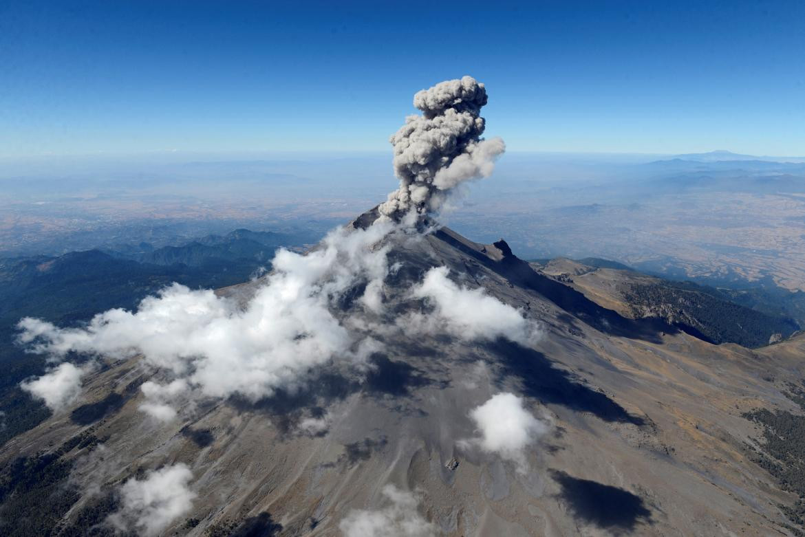 volcán Popocatépetl Foto Reuters