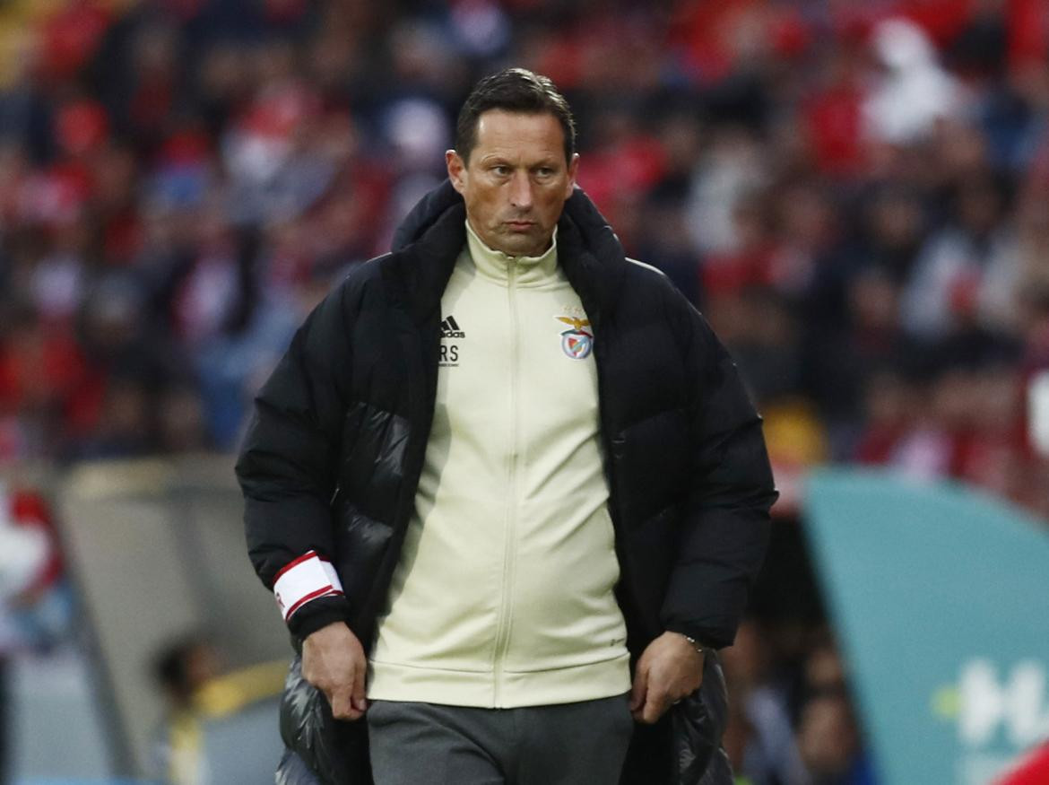 Roger Schmidt, DT del Benfica, Foto Reuters