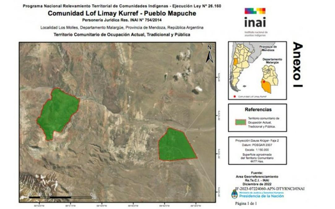 Las tierras que entregaron a la comunidad Mapuche_Télam