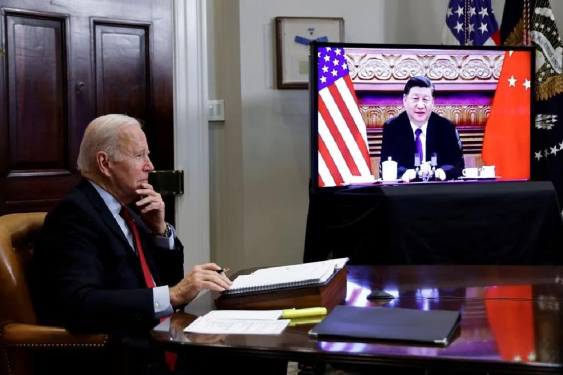 Joe Biden y Xi Jinping. Foto: REUTERS