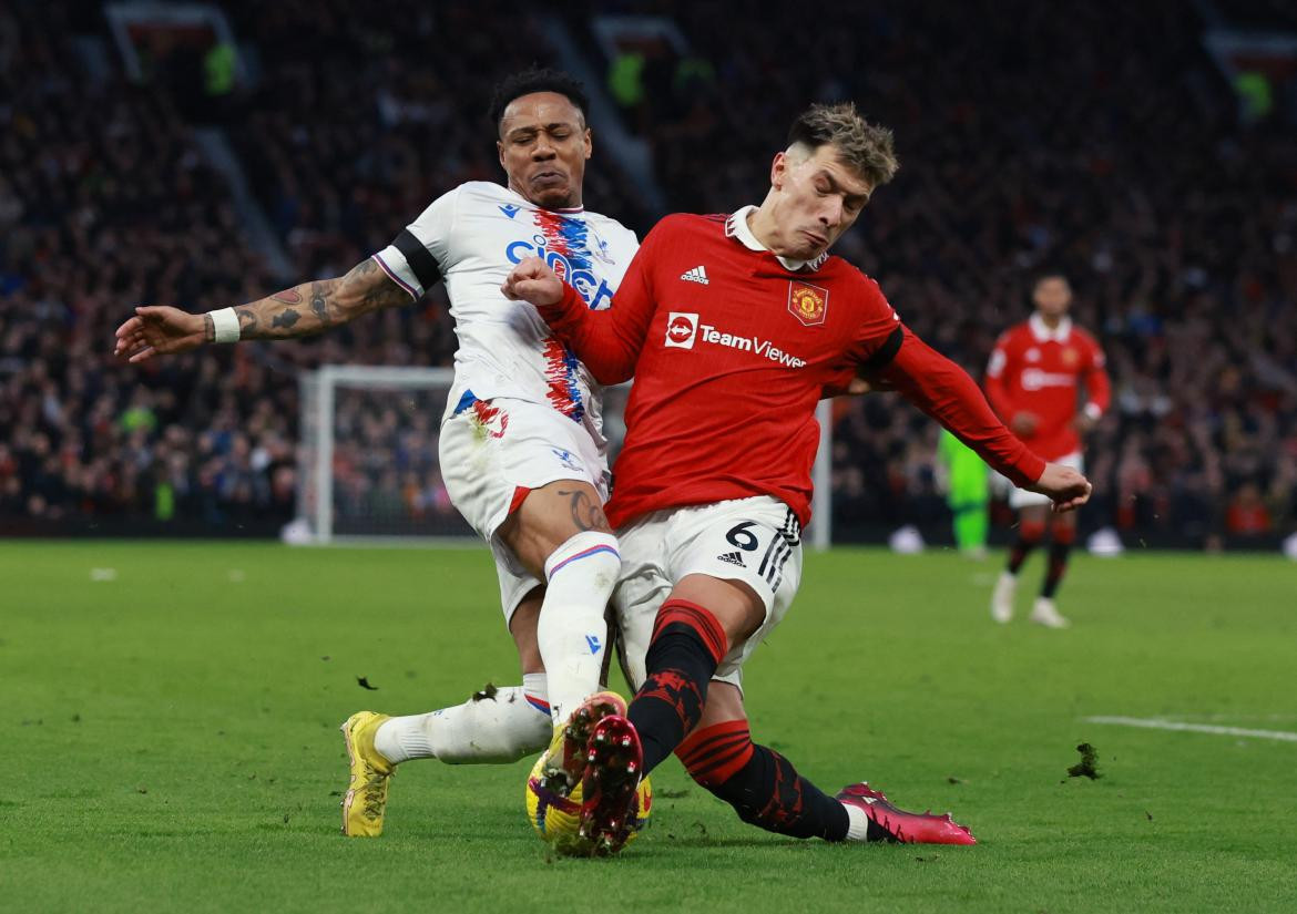 Lisandro Martínez, Manchester United. Foto: REUTERS