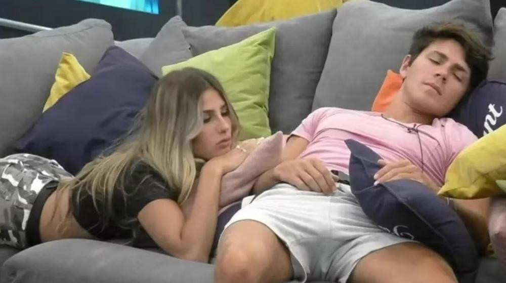 Julieta y Marcos de Gran Hermano. Foto: Telefe.