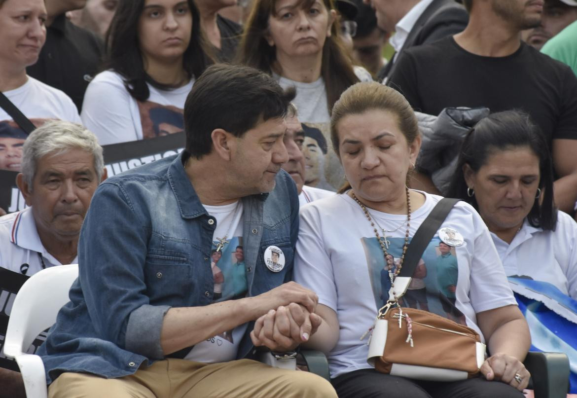 Padres de Fernando Báez Sosa, Foto NA