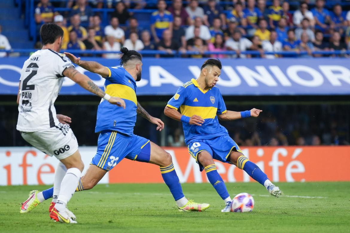 Óscar Romero; Boca vs. Central Córdoba. Foto: NA.