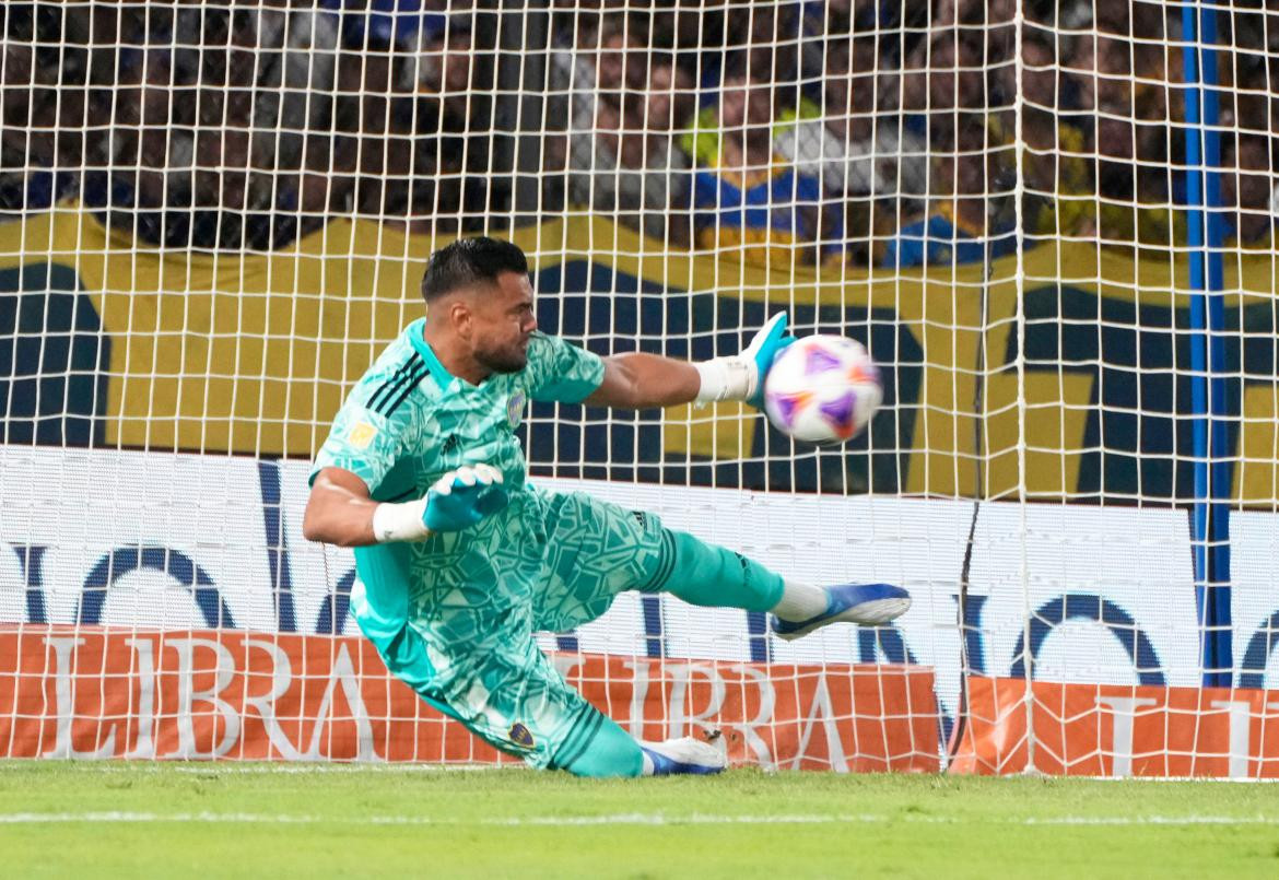 Sergio Romero; Boca Juniors-Central Córdoba. Foto: Twitter @BocaJrsOficial.